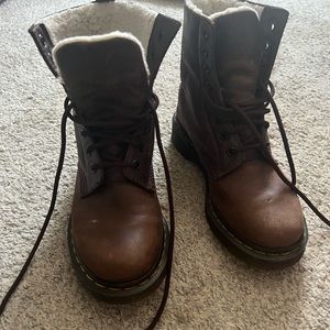 Brown Doc Martens